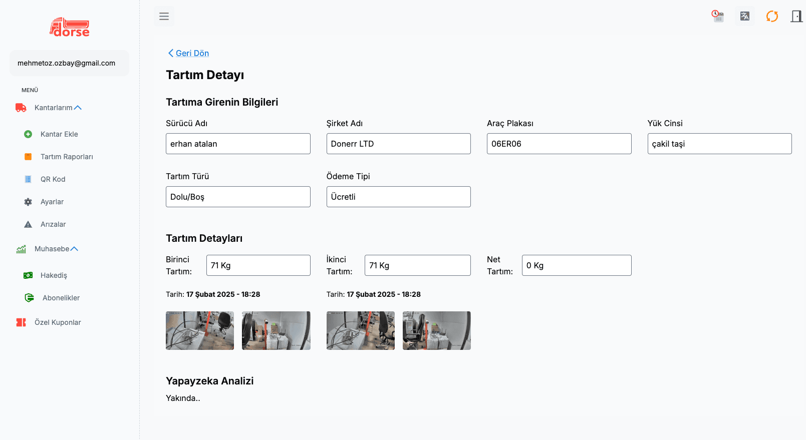 Kantarınızı Geleceğe Taşıyın